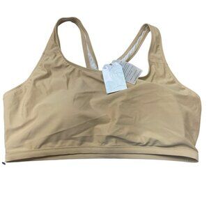 Ella Mar Nude Bikini Top Size 2X NEW Padded Wireless Quick Dry UPF50 Resort wear
